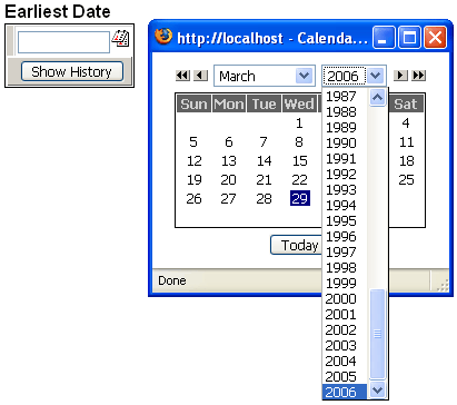 Wp Override Calendar Properties